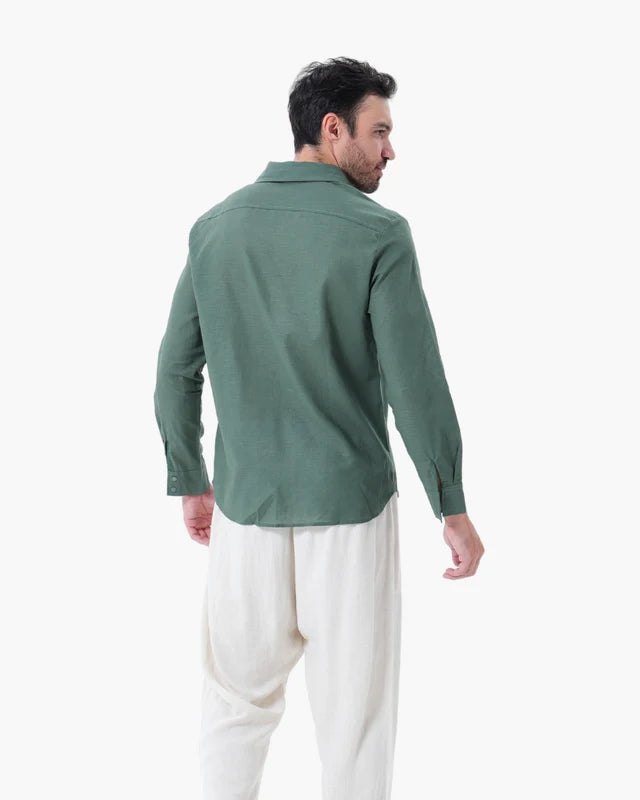 Old Money Linen Set (Long-Sleeve)